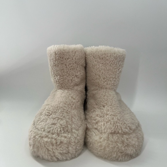Clergerie Paris Aidanf Faux Fur Fuzzy Shearling Platform Booties In Blanc White - Picture 2 of 11